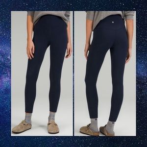 Lululemon Align Pant 25" True Navy NWT LEGGINGS size 0